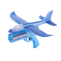 Zachte Kogel Speelgoed Geweren Voor Jongens Foam Vliegtuigen Gun Catapult Speelgoed Vliegtuig Gun Jouets Avions Avion De Juguete