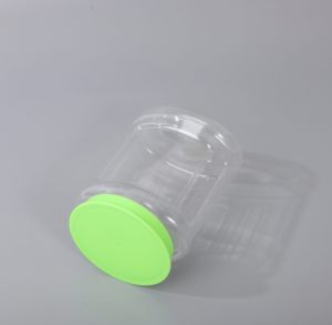 850ml nhựa kín Pet lọ với rơm trong suốt thực phẩm lưu trữ cho kẹo & Cookie - Product Image 4