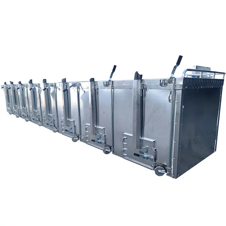 Aluminum Alloy Fish Transport Tanks Live Fish Transport Truck For Tropical Fish