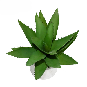 Adorno de mesa de plantas suculentas artificiales grandes en maceta de <span class=keywords><strong>aloe</strong></span> <span class=keywords><strong>vera</strong></span> - Product Image 1