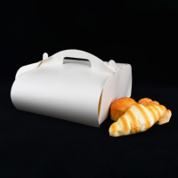 Emballage alimentaire congelé personnalisé, imprimé, imperméable, portable, de haute qualité, en matériaux recyclés, boîte en papier blanc avec doublure en éponge, fermeture magnétique