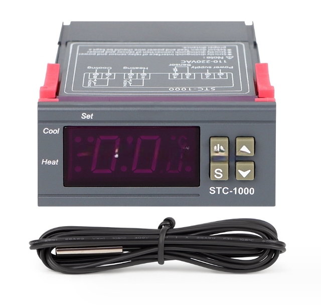 Stock STC 1000 Digital Temperature Controller Thermostat Thermoregulator Incubator STC-1000