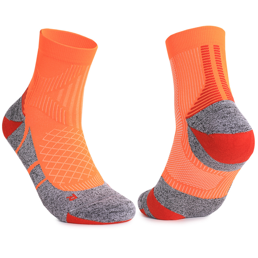 Orange l40-coolmax running socks