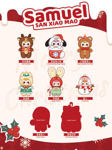 Lot <span class=keywords><strong>de</strong></span> 16 boîtes en gros Samuel Blind Box - Boîte mystère Noël - Figurines <span class=keywords><strong>de</strong></span> collection - Boîte mystère - Articles <span class=keywords><strong>de</strong></span> collection pour jouets et cadeaux - Product Image 3
