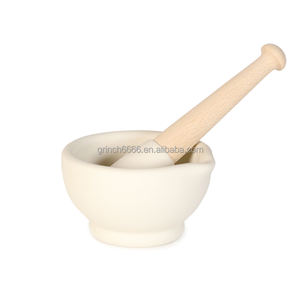 2025 <strong>Mortar</strong> <strong>Pestle</strong> Set Porcelain Pesto <strong>Mortar</strong> <strong>and</strong> <strong>Pestle</strong> Beechwood Handle <strong>Mortar</strong> <strong>and</strong> <strong>Pestle</strong> Set - Product Image 5