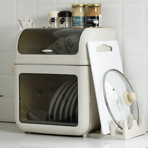 Supporto per organizer da cucina all'ingrosso supporto per stendibiancheria in <span class=keywords><strong>plastica</strong></span> con coperchio - Product Image 3