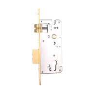 Ensemble de corps de serrure en laiton Euro Standard 6085/8650 pour porte d'hôtel, serrure à mortaise
