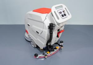 Nettoyeur-sécheur de sols industriel automatique à double bac, machine de nettoyage à prix abordable pour carrelage/bois/peinture - Product Image 4