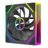 2025 nouveau 120mm ARGB CPU ventilateur de refroidissement roulement à billes ordinateur bloc de construction avec contrôleur refroidisseur de lumière pour ventilateur de boîtier