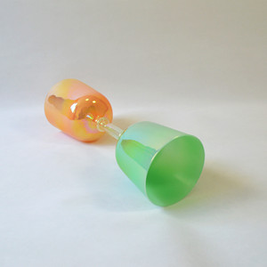 Calice chantant en cristal spirituel HF pour la guérison sonore, instrument de méditation en quartz alchimique double calice sacré - Product Image 6