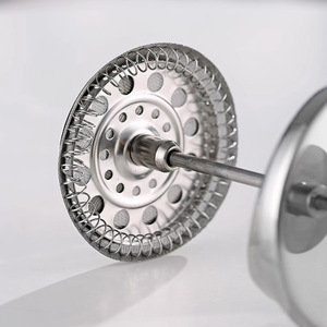 Acier inoxydable SS304 Double paroi Isolé Presse Française Cafetière Moka Pot <span class=keywords><strong>Cafetiere</strong></span> Café et Thé Outils - Product Image 6