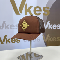 Gorra Trucker de Malla de Alta Calidad con Estampado de Béisbol de 5 Paneles, Gorra de Espuma para Exteriores con Logotipo Personalizado Bordado, Venta al por Mayor