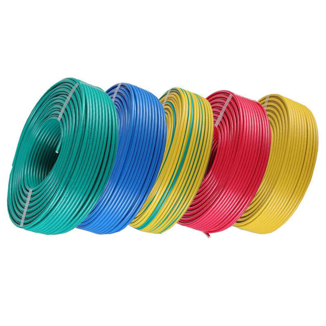 1mm 1.5mm 2.5mm Solid Energy Copper Conductor PVC Insulated Underground Electrical Cable Wire