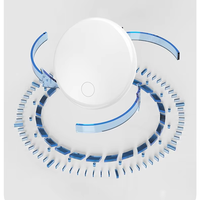Traceur intelligent pour animaux de compagnie ABS, localisateur universel anti-perte iOS et Android, positionnement Air-Tag, traceur sans fil avec alarme Bluetooth pour extérieur