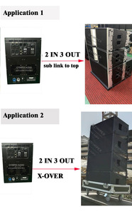 1200W + 1200W + 3000W DSP Điều Khiển Loa Siêu Trầm Khuếch Đại Cho Loa Hoạt Động Hệ Thống Âm Thanh 3-Cách Bi-Amp Khuếch Đại Mô-đun 2 Trong 3 ra - Product Image 6