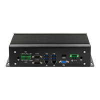Mini PC industriel sans ventilateur i7-1165G7 6USB prise en charge d'ordinateur VGA HD double affichage carte graphique intégrée industrielle
