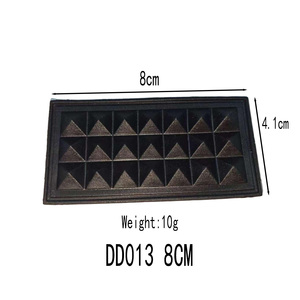 Đen TPU chống trượt tấm với 24 kim tự tháp mô hình mạnh mẽ và không thấm nước nhựa phụ kiện phần cứng cho hành lý kích thước nhỏ - Product Image 5