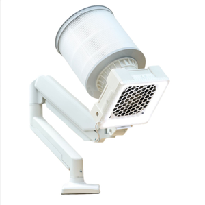 Colector de Polvo para Uñas con Soporte de Brazo para Escritorio, Luz LED, Purificador de Aire para Uñas, Colector de Polvo para Arte de Uñas - Product Image 4