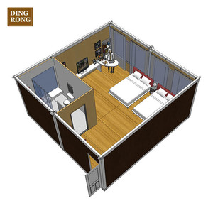 Contenedor modular prefabricado para construcción <span class=keywords><strong>de</strong></span> <span class=keywords><strong>casas</strong></span>, casa modular con plan <span class=keywords><strong>de</strong></span> suelo y diseño <span class=keywords><strong>de</strong></span> ideas - Product Image 2