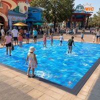 Pantalla LED Interactiva para Parques Temáticos MICLED P2.6 P3.91, Pantalla LED para Estanques, Plazas de Diversión, Atracciones Familiares, Venta al Por Mayor