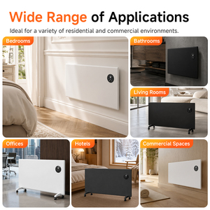 Riscaldatore a Infrarossi OEM CE, <span class=keywords><strong>Riscaldamento</strong></span> <span class=keywords><strong>Elettrico</strong></span> a Convezione con Protezione da Surriscaldamento, Controllo Touch/Remoto/App, Stufa per Ambienti Invernali - Product Image 5