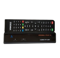 Super original al por mayor IPTV caja zgemma-star 2 s FTA receptor de satélite digital con DVB-S2 + S2 PVR Doble Sintonizadores