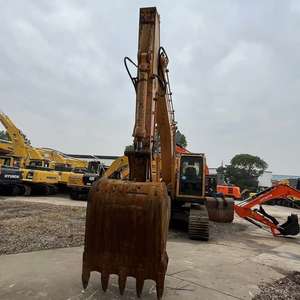 Excavadora de cadenas Hyundai 225LC importada de Corea, excavadora mediana 220 305 en buen estado, a la venta a bajo precio, excavadora usada original - Product Image 6