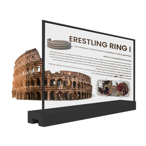 55 inch trong suốt HD màn hình cảm ứng kỹ thuật số biển và hiển thị TV Màn hình hiển thị OLED TV - Product Image 2