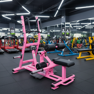 Máquina de Entrenamiento de Cuerpo Inferior con Carga de Placas, Personalizable <span class=keywords><strong>en</strong></span> Color, <span class=keywords><strong>para</strong></span> Fortalecimiento de Cadera y Glúteos, de Desarrollo Propio y de Venta Caliente - Product Image 3