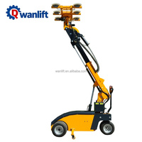 Robot chariot de vitrage de construction Wanlift à télécommande, force d'aspiration 1000N, capacité de charge 200-1000kg, hauteur de levage 4-5m