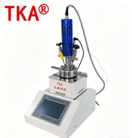 Réacteur tour automatique motorisé TKA avec écran LCD haute pression, multi-capacités (10-1000 ml), facile à utiliser pour une utilisation en laboratoire