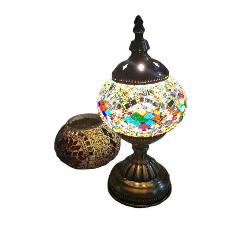 Atacado belas lâmpadas turcas mosaico