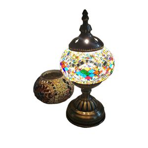Sensmuel vendita all'ingrosso e diretta di colorato chiesa mosaico di vetro e mosaico turco a buon mercato LED lampade da tavolo - Product Image 1