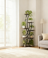 Présentoirs en gros pour fleurs artificielles en fer, étagères multicouches pour mariages, maisons, jardins, balcon, supports pour pots de fleurs