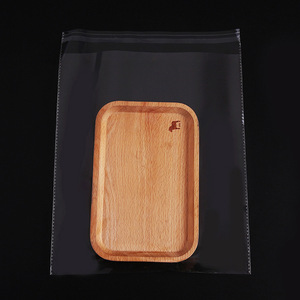 Tùy chỉnh in ấn logo Nắp kéo trong suốt CELLO rõ ràng tự niêm phong dính nhựa polybag <span class=keywords><strong>OPP</strong></span> Giấy bóng kính đóng gói lưu trữ túi - Product Image 5