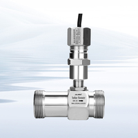 Capteur de débit à turbine en acier inoxydable haute précision, débitmètre hydraulique RS485, débitmètre d'eau 2 pouces, débitmètre diesel