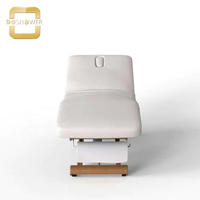 Table de massage et de spa électrique en bois avec lit de massage portable avec roues pour table de massage élévatrice électrique