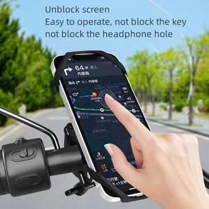 Afneembare Fiets Accessoire Scooter Motorfiets Stuur Mobiele Telefoon Mount E-<span class=keywords><strong>Bike</strong></span> Mobiele Telefoon Houder Voor 4.5-7 Inch Smartphones - Product Image 5