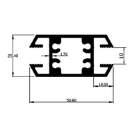Perfiles de Extrusión de Aluminio Personalizados para Puertas y Ventanas, Anodizados y con Recubrimiento en Polvo, Directo de Fábrica, Materiales de Construcción Eficientes