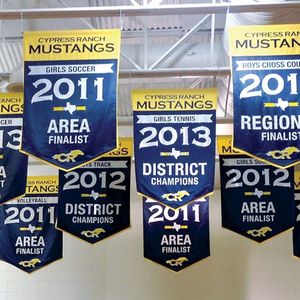 Banderas Personalizadas de <span class=keywords><strong>Campeonato</strong></span>, Banderas con Logotipo de Equipos Escolares y Universitarios Nacionales, Impresión Digital, Usuarios Finales de Educación - Product Image 6