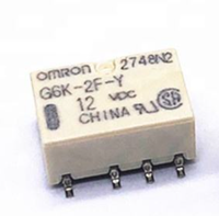 Relais de signalisation original G6KU-2F-Y-TR DC5 DPDT 5VDC, relais automobile, composants électroniques, grossiste