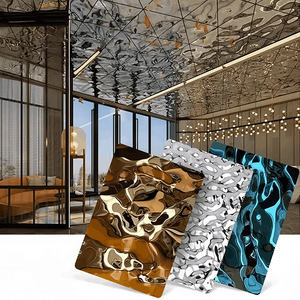 Lamiera in Acciaio Inossidabile SUS304 Ignifuga e Impermeabile per Rivestimenti Murali di Edifici Moderni, Ospedali, Commercio e Intrattenimento - Product Image 1