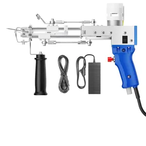 Ticari halı tafting tabancası taşınabilir halı dokuma makinesi örgü aracı tafting tabancası