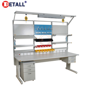 Draagbare Anti-Statische Werkstation Workshop Assemblagelijn Werkbank Met Lade Voor Houtbewerking Esd Werkbank - Product Image 4
