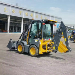 China Marke XC8-S0750 Hersteller auf Rädern Vielseitiger Bagger lader mit Schnell kupplung - Product Image 1