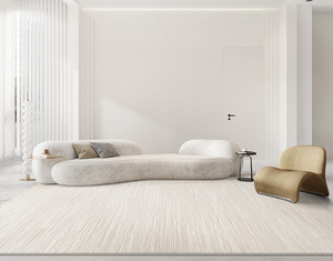 Tapis de Salon Moderne et Luxueux en Peluche, Antidérapant, Résistant aux Taches, Moelleux, Décoration d'Intérieur, Accent de Canapé, Fabrication à la Machine - Product Image 1