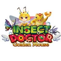 Nouveauté : Jeu d'adresse à monnayeur Vgame Insects, Insect Mster 2 Gold Mouse, avec pistolets de tir, en promotion