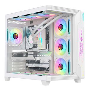 Boîtier PC <span class=keywords><strong>Gamer</strong></span> Moderne 2026 le Plus Vendu, Personnalisable, USB 3.0, Châssis ATX pour Ordinateur de Bureau, Idéal pour le Gaming et les Applications Professionnelles - Product Image 4