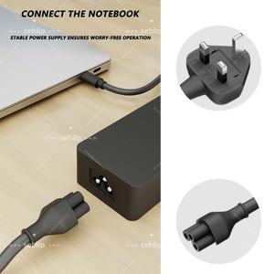 สายไฟปลั๊ก UK พร้อมสายไฟต่อขยาย105ซม. 185ซม. วัสดุพีวีซีตะกั่วทนความร้อนสายไฟต่อขยายสีดำสำหรับบ้านสำนักงาน - Product Image 2