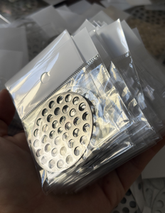 Colador de ducha de metal de alta calidad personalizado, cubierta de drenaje, disco de drenaje de suelo perforado de acero inoxidable 304 - Product Image 3